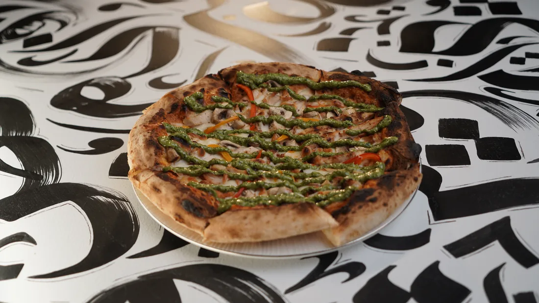 Chicken Pesto Pizza