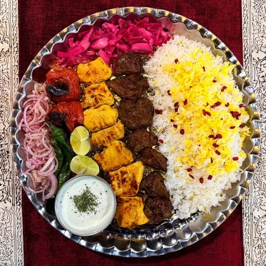 Mixed Beef and Chicken Tikka